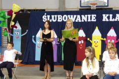 Ślubowanie klas I - Łódzka 5/7