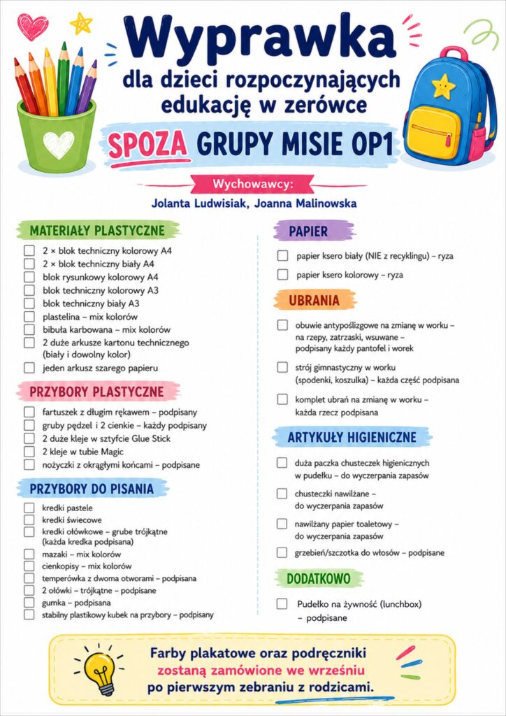 wyprawka spoza